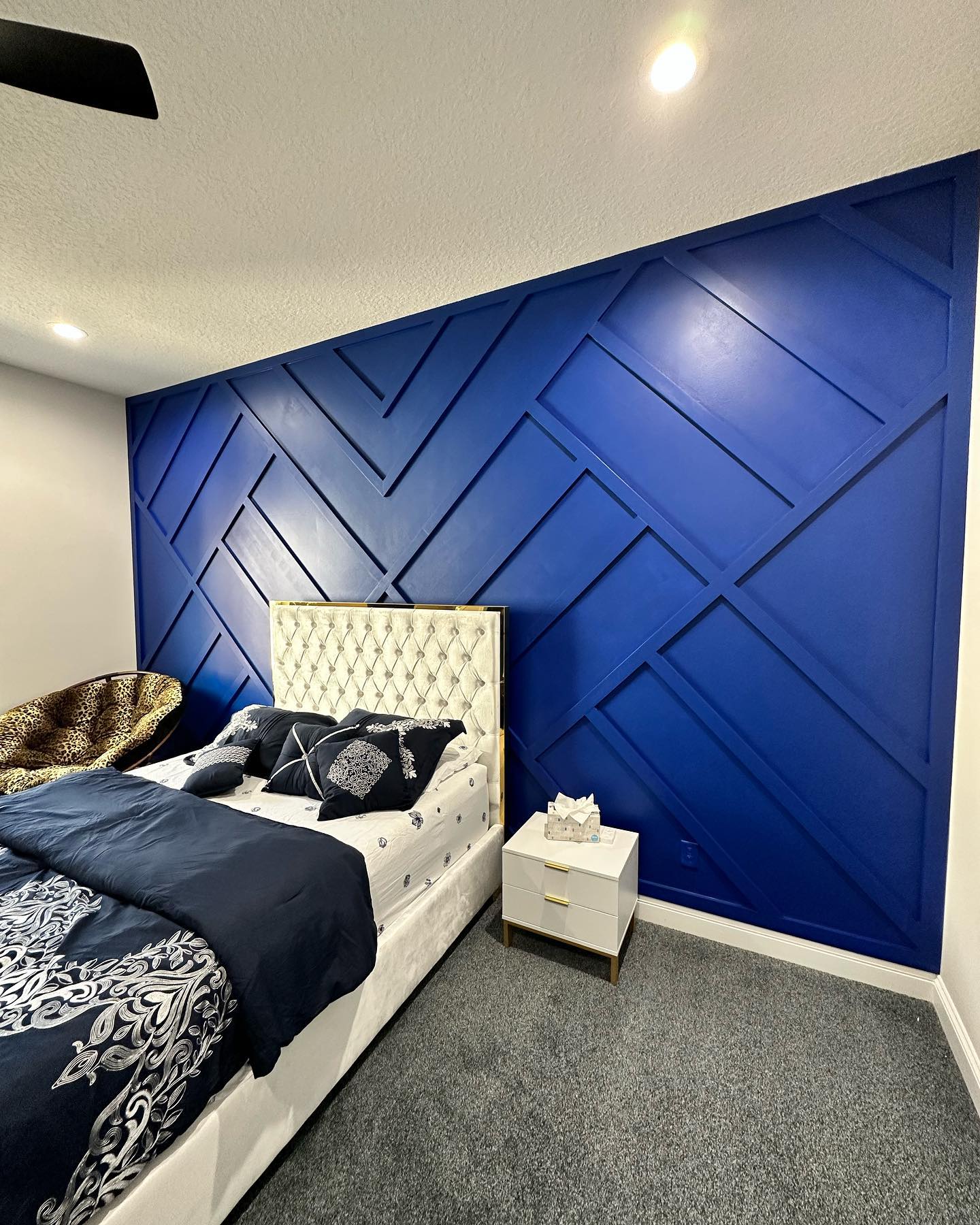 Board and batten accent wall by AVP Construction JAX — Jacksonville & St. John's County, FL