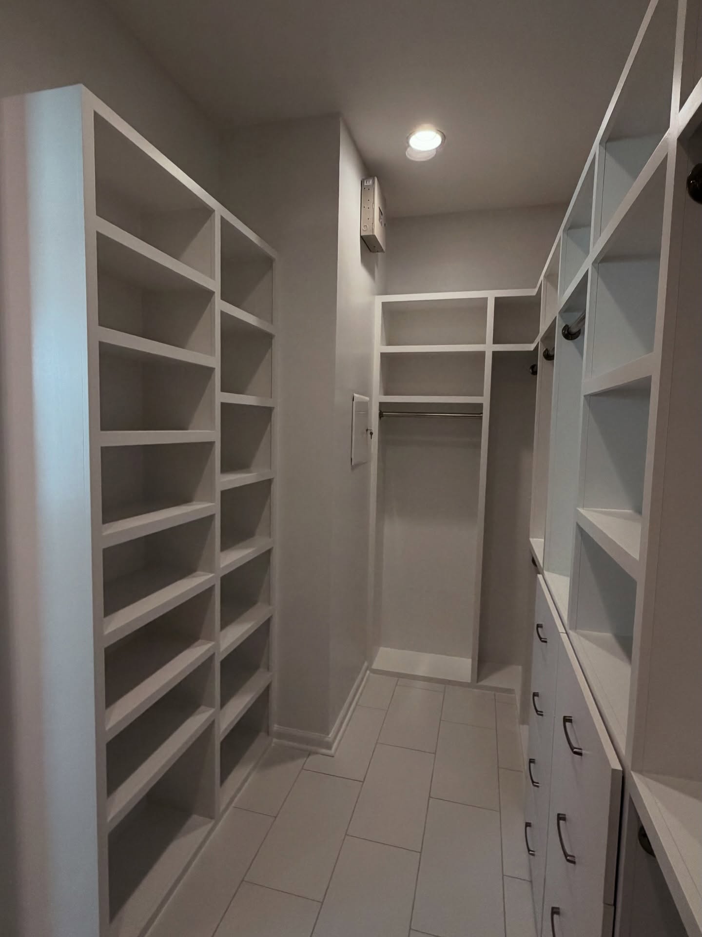 Floor-to-ceiling closet built-in by AVP Construction JAX — Jacksonville & St. John's County, FL