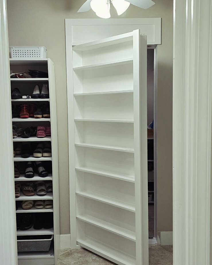 Master closet with island storage by AVP Construction JAX — Jacksonville & St. John's County, FL