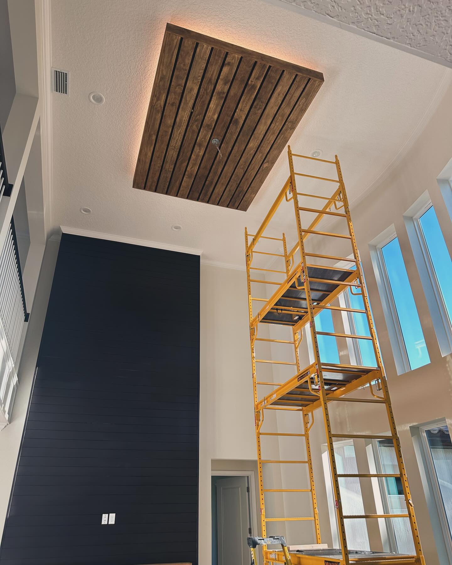 Box-beam ceiling detail by AVP Construction JAX — Jacksonville & St. John's County, FL