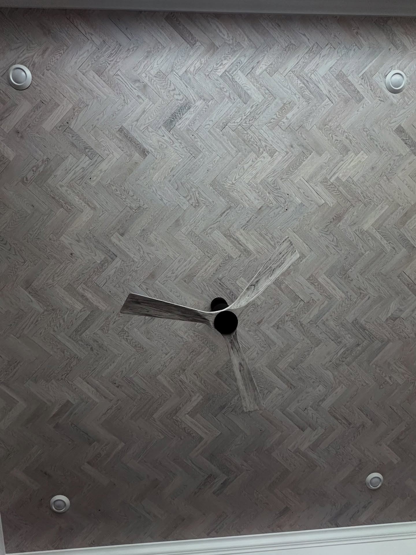 Painted coffered ceiling in living room by AVP Construction JAX — Jacksonville & St. John's County, FL