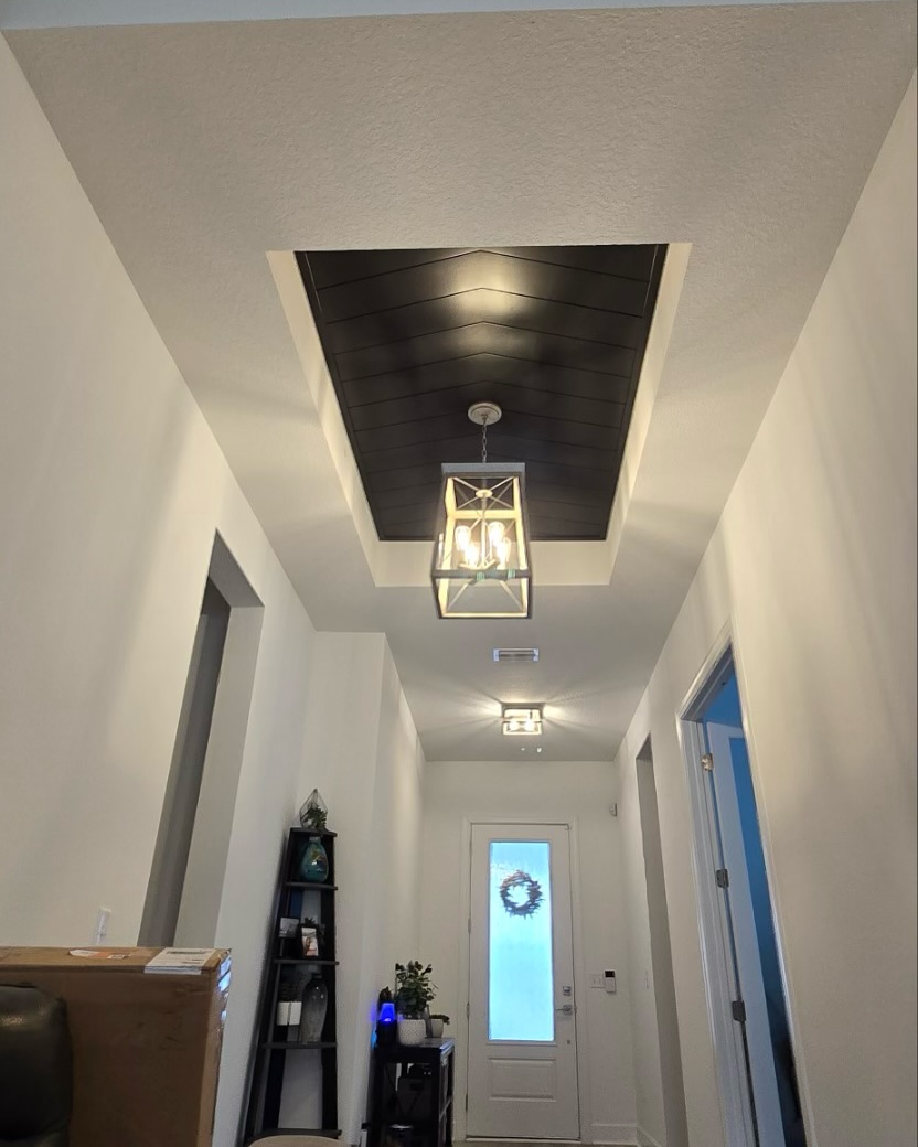 Custom coffered ceiling by AVP Construction JAX — Jacksonville & St. John's County, FL