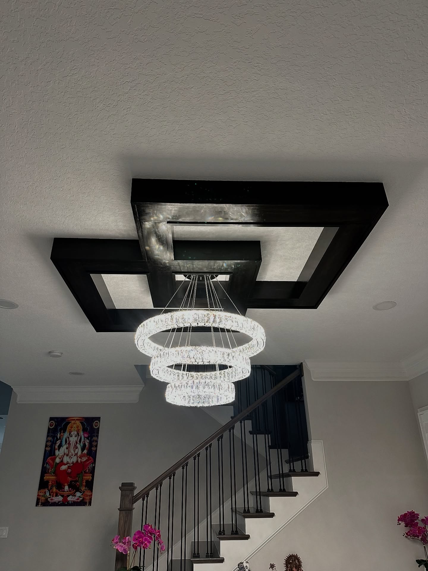 Stained wood plank ceiling by AVP Construction JAX — Jacksonville & St. John's County, FL
