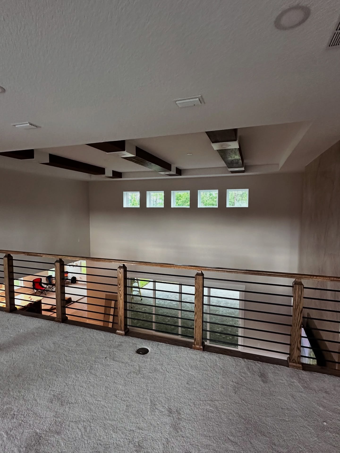 Stained wood plank ceiling by AVP Construction JAX — Jacksonville & St. John's County, FL