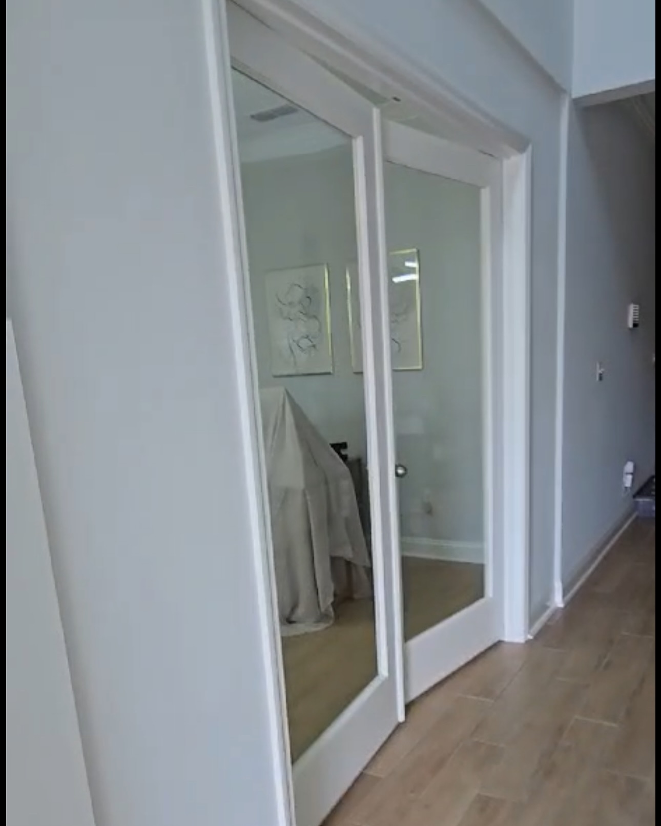 Glass-paneled French door pair by AVP Construction JAX — Jacksonville & St. John's County, FL