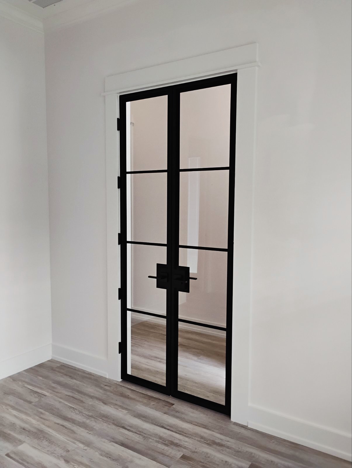 Glass French door installation by AVP Construction JAX — Jacksonville & St. John's County, FL