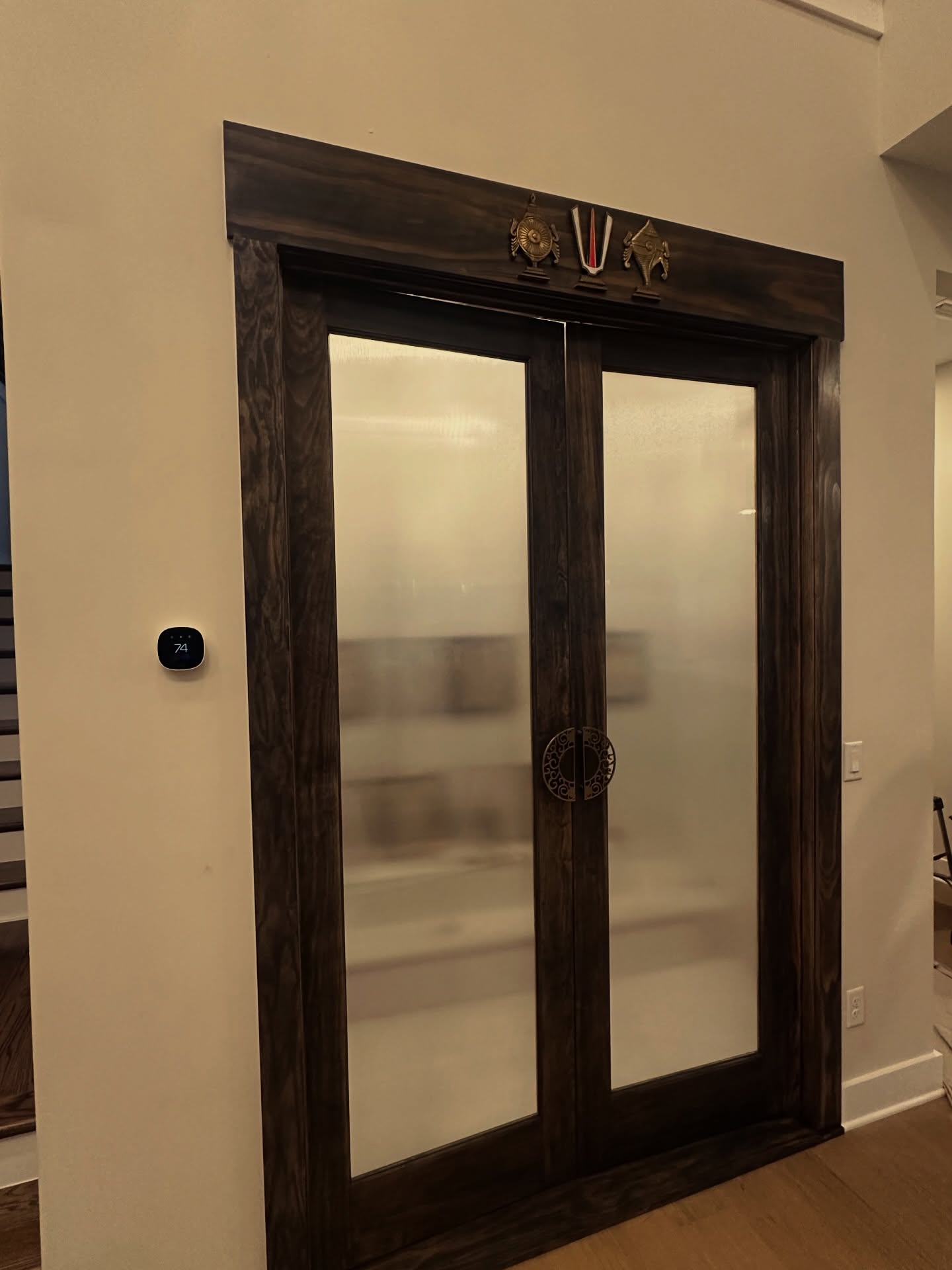 Pantry French doors with custom trim by AVP Construction JAX — Jacksonville & St. John's County, FL