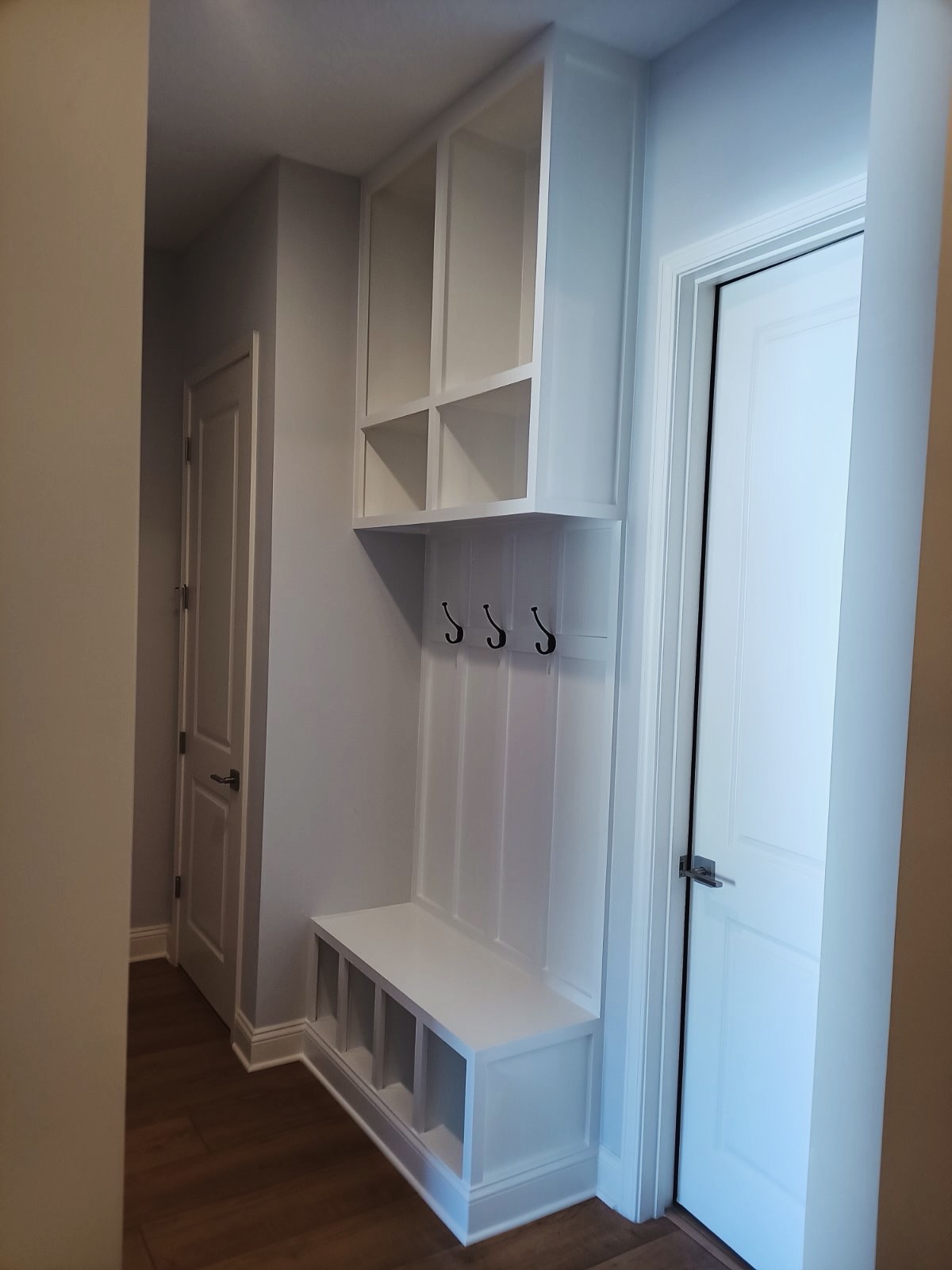 Laundry room custom cabinetry by AVP Construction JAX — Jacksonville & St. John's County, FL
