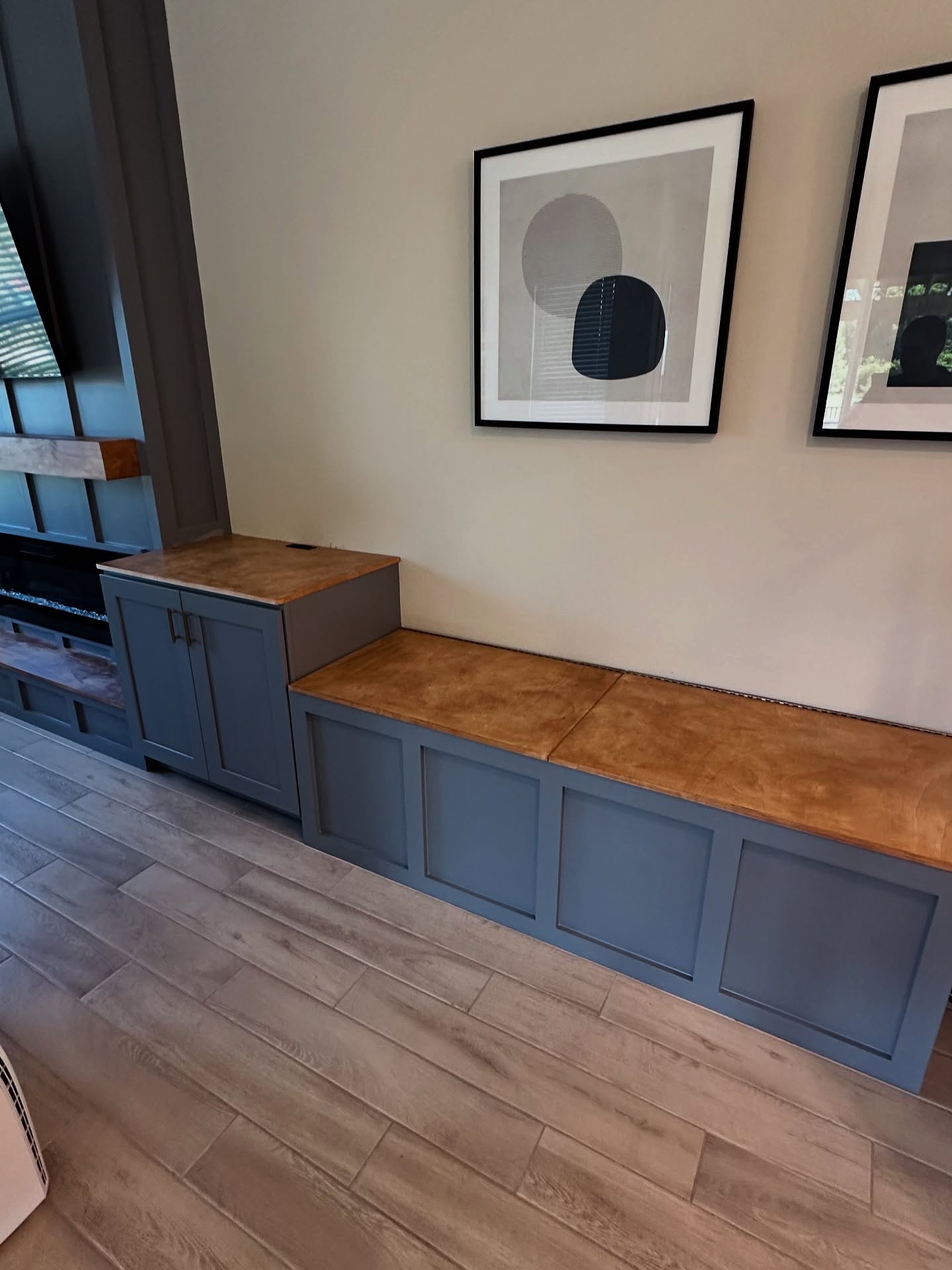 Floor-to-ceiling office bookcase by AVP Construction JAX — Jacksonville & St. John's County, FL