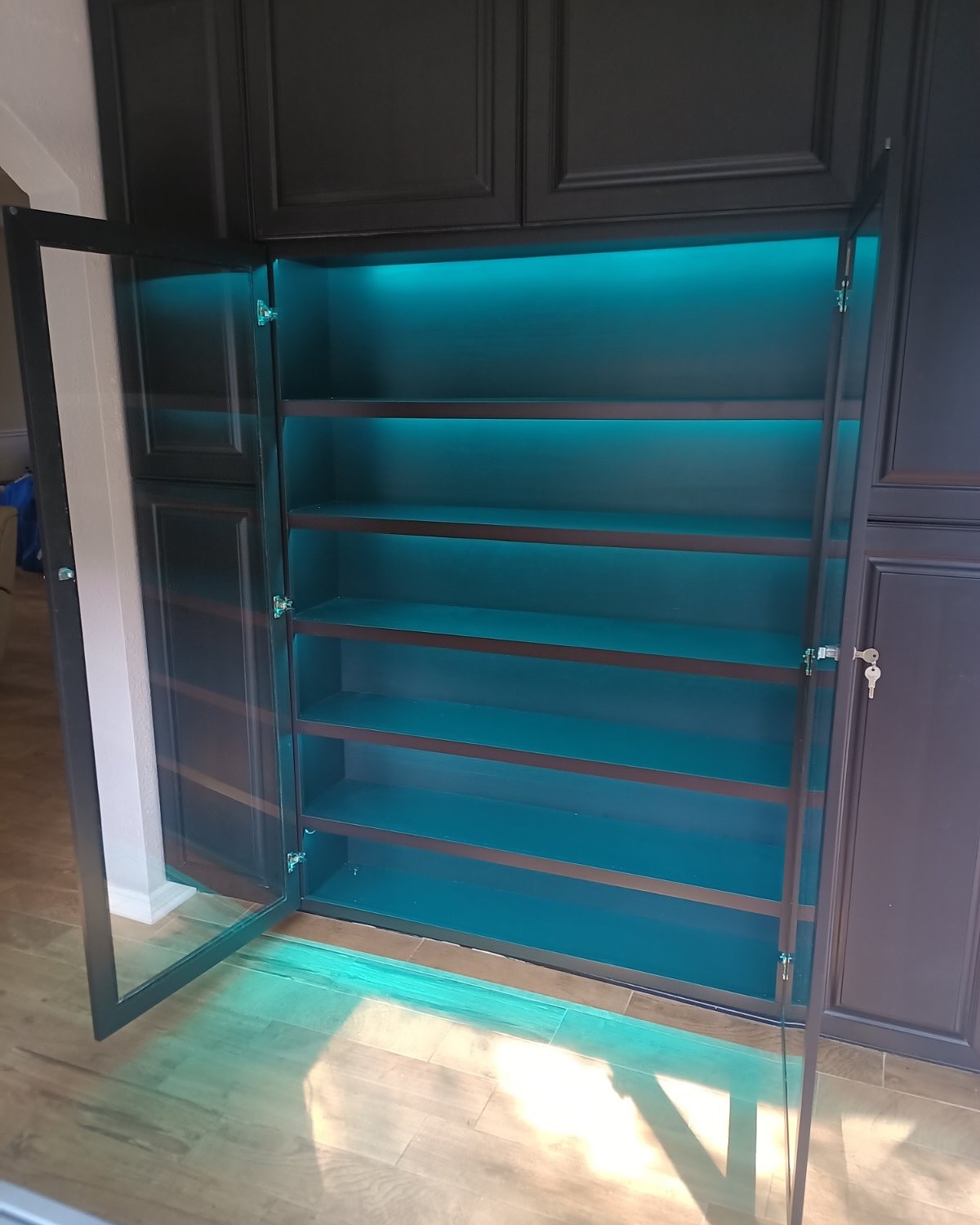 Floor-to-ceiling office bookcase by AVP Construction JAX — Jacksonville & St. John's County, FL