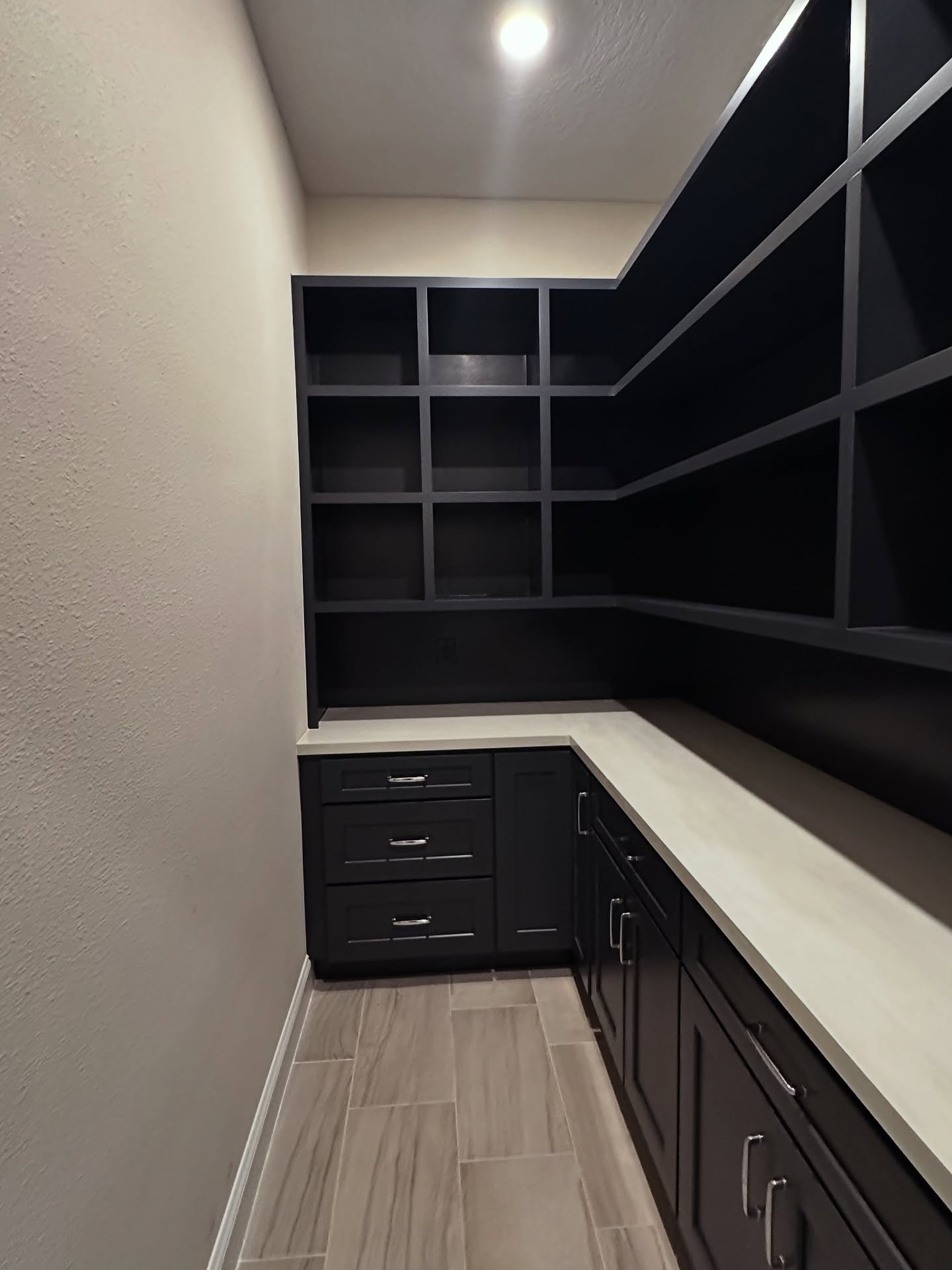 Pantry built-in with appliance garage by AVP Construction JAX — Jacksonville & St. John's County, FL